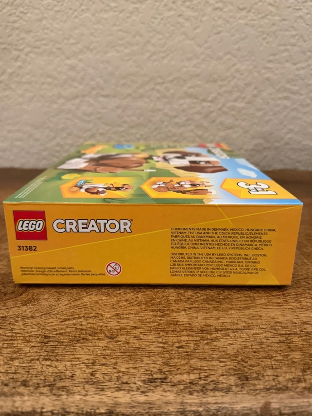LEGO Creator 3‑in‑1 31384 Colorful Hummingbird 31382 Playful Puppy Lot NIB New